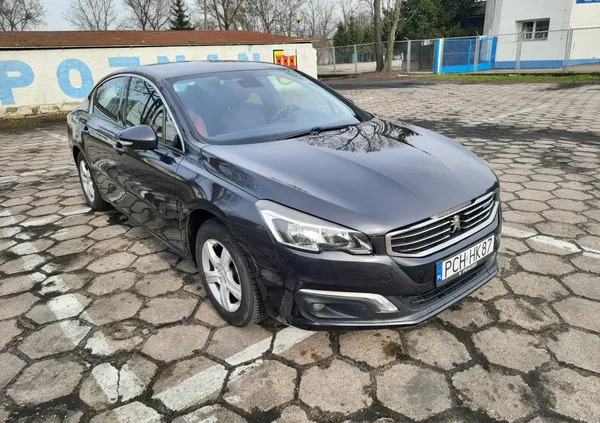 Peugeot 508 cena 27900 przebieg: 276312, rok produkcji 2015 z Chodzież małe 67